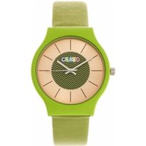 Crayo Trinity Unisex Watch – Green Stainless Steel – One Size