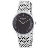 Rudiger : kassel Mens black watch.. - Silver Stainless Steel - One Size - Image 2