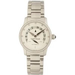 Louis Erard : Womens Emotion White Watch – Silver Stainless Steel – One Size
