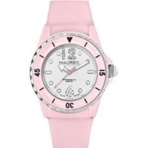 Haurex Italy : Womens Beauty White Watch – Pink – One Size