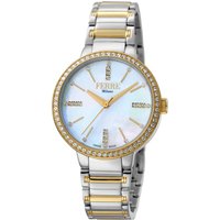 Ferre Milano FM1L084M0101 WoMens Champagne Dial Stainless Steel Watch - Silver & Gold - One Size - Image 2