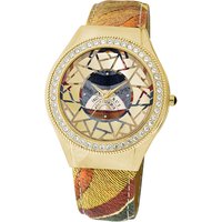 Gattinoni : Mosaic Womens Watch - Beige Leather - One Size - Image 2
