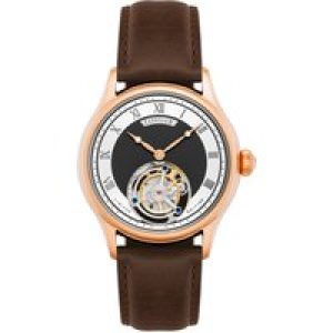 Thomas Earnshaw Palmerston Mens Tourbillon Rose Gold Watch ES-8213-03 – Brown – One Size