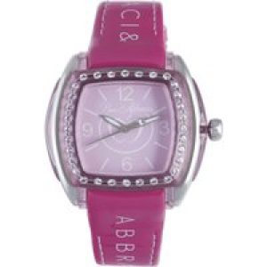 Baci Abbracci: Womens Pink Watch Patent Leather – One Size