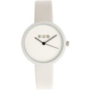 Crayo Blade Unisex Watch – White Stainless Steel – One Size