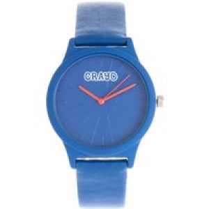 Crayo Splat Unisex Watch – Blue Stainless Steel – One Size