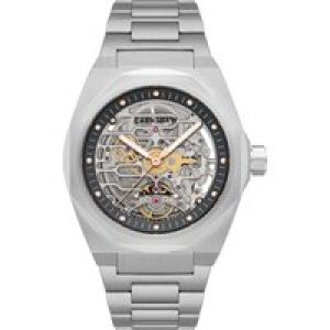 Thomas Earnshaw Mens Clark High Beat 72 Power Reserve Automatic Skeleton Watch – Grey Stainless Steel (archived) – One Size