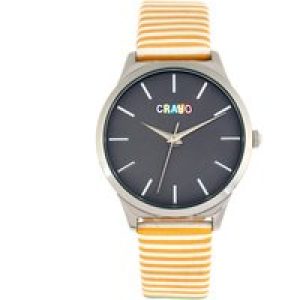 Crayo Aboard Unisex Watch – Yellow Stainless Steel – One Size