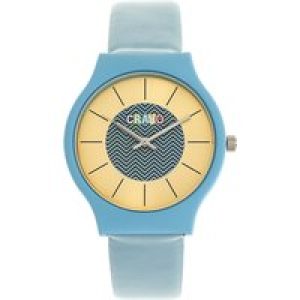 Crayo Trinity Unisex Watch – Blue Stainless Steel – One Size