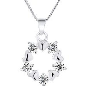 Lova – Lola Van Der Keen Womens Pendant – Be Pretty Collection Silver Sterling – One Size