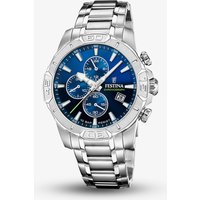 Festina Mens Timeless Chronograph Blue Dial Watch F20704/4 - Image 2