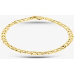 9ct Yellow Gold 8.5 Inch Curb Chain Bracelet HC120-8.5