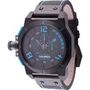 Haurex Italy Womens :SPACE BLACK/BLUE WATCH – One Size