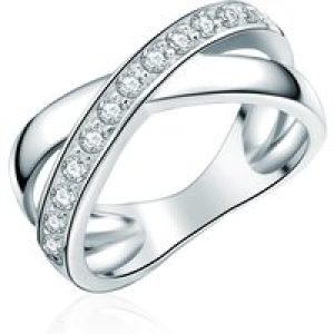 Rafaela Donata Womens Female Sterling Silver Ring – Size R