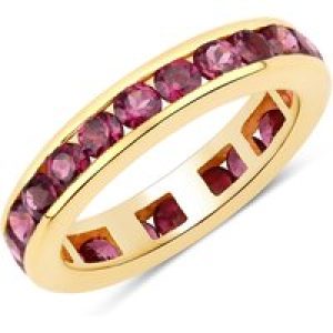 Rafaela Donata Womens Khushi Female Sterling Silver Ring – Gold – Size R