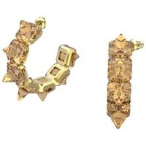 Swarovski Chroma Yellow Hoop Earrings
