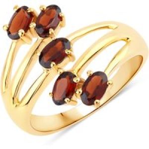 Rafaela Donata Womens Khushi Female Sterling Silver Ring – Gold – Size N