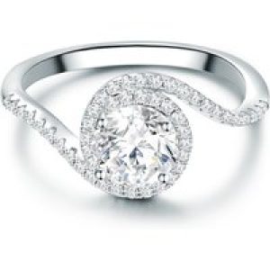 Tresor 1934 Womens Trilani Female Sterling Silver Ring – Size N