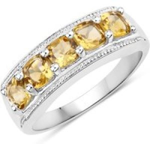 Rafaela Donata Womens Khushi Female Sterling Silver Ring – Size N