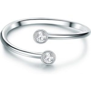 Tresor 1934 Womens Trilani Female Sterling Silver Ring – Size N