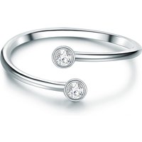 Tresor 1934 Womens Trilani Female Sterling Silver Ring - Size M - Image 2