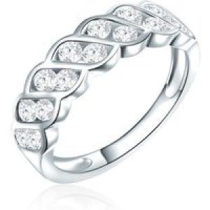 Rafaela Donata Womens Female Sterling Silver Ring – Size K
