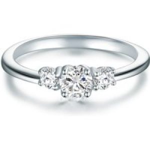 Tresor 1934 Womens Trilani Female Sterling Silver Ring – Size S