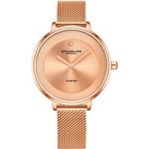 Stührling Womens Symphony 3946 Quartz 37mm Classic – Rose – One Size