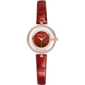 Victoria Hyde London Womens Ladies Watches Small Dial Analog Quartz Woman with Clear Crystal Elegant Gold Watch for red Stainless Steel – One Size