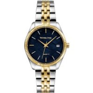 Victoria Hyde London Womens Rose Mary Women Watch in black dial Stainless Steel – One Size