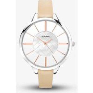 Sekonda Ladies Pink Leather Watch 2877