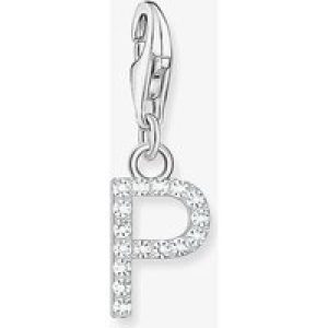 THOMAS SABO Silver Cubic Zirconia Letter P Charm 1953-051-14