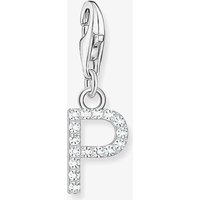 THOMAS SABO Silver Cubic Zirconia Letter P Charm 1953-051-14 - Image 2
