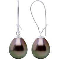 Ateliers Saint Germain Womens Earrings Real Cultured Tahiti Pearls Pear 9-10 mm - White White Gold - One Size - Image 2