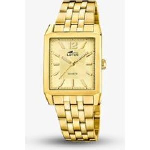 Lotus Mens Gold Square Watch L18984/2