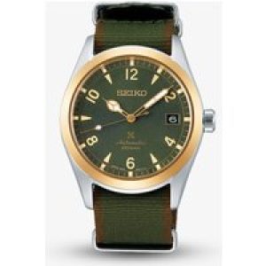 Seiko Mens Prospex Alpinist Green Dial Watch SPB212J1