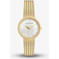Ted Baker Yellow Gold Recycled Sst Case, Silver Dial, Yellow Gold Bracelet Watch BKPEMF3029I - Image 2