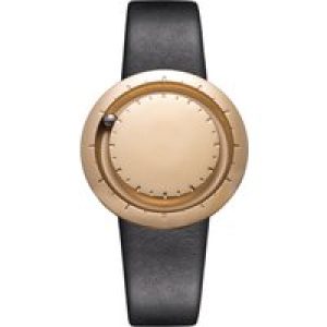 Victoria Hyde London Lavaro Time Touch Series Quartz Unisex Watch Black Strap 853557 – Gold Leather – One Size