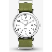 Timex Mens Weekender Green Fabric Watch TW2W8600 - Image 2