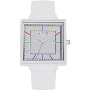 Crayo Unisex Dream Strap Watch – White – One Size