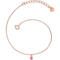 Glanzstücke München Womens Female Sterling Silver Bracelet - Rose Gold - One Size - Image 2