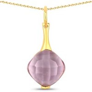 Rafaela Donata Womens Khushi Female Sterling Silver Necklace – Gold – One Size