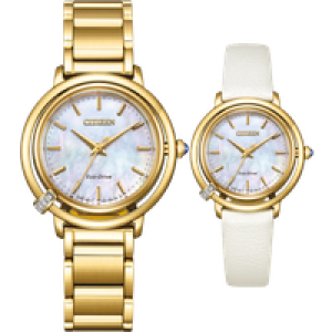 Citizen WoMens Gold Watch EM1092-64D Stainless Steel (archived) – One Size