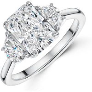 Platinum Combine Reduce 2.50ct Lab Grown Diamond 3 Stone