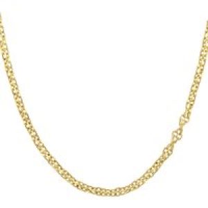 Diamant L’Eternel Unisex 9ct Yellow Gold Fancy Link Chain of 18 Inch/46cm Length – One Size