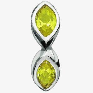 Chamilia Midtown Marquis Yellow Cubic Zirconia Bead 2620-0002