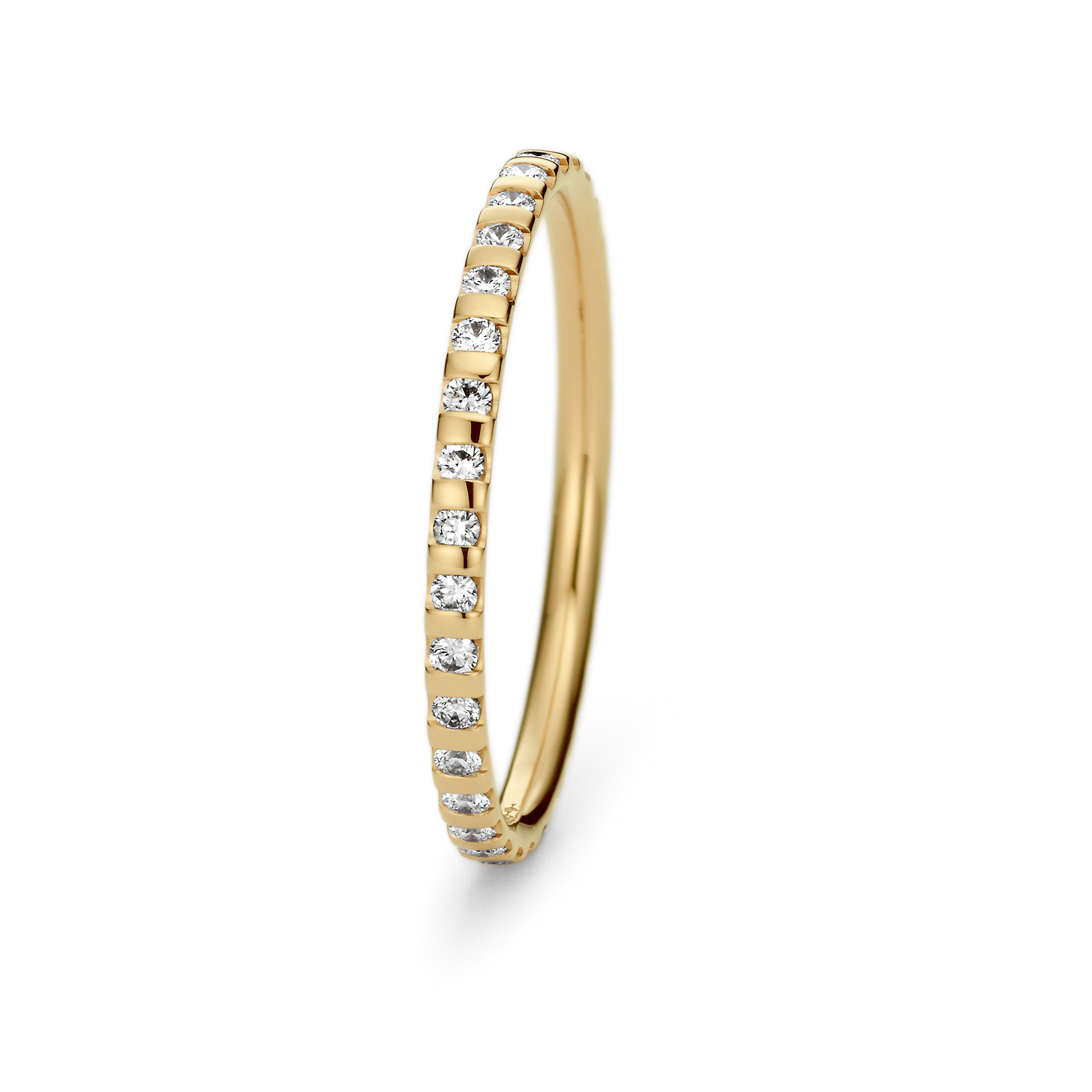 Niessing 18ct Yellow Gold Reminiscence 0.81ct Diamond Eternity Ring