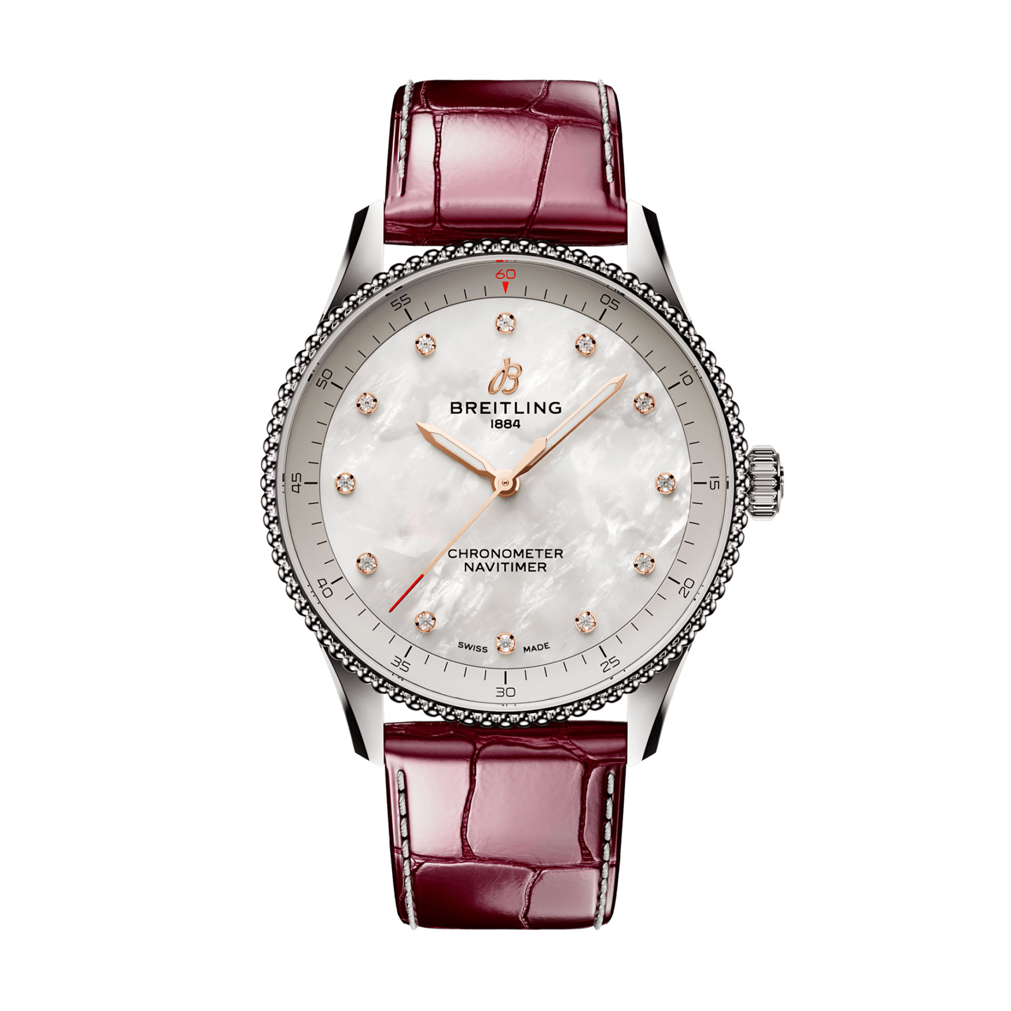 Breitling Navitimer Quartz 32mm Girls Watch A77320E61AP2