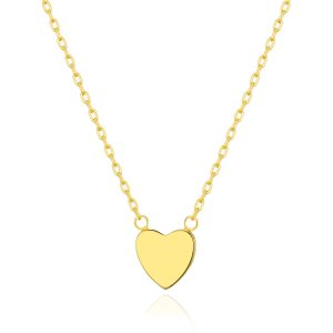 Gold Plated Middle Necklace