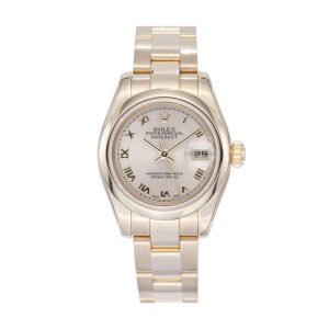 Pre-Owned Rolex 18ct Yellow Gold Woman Datejust 179168